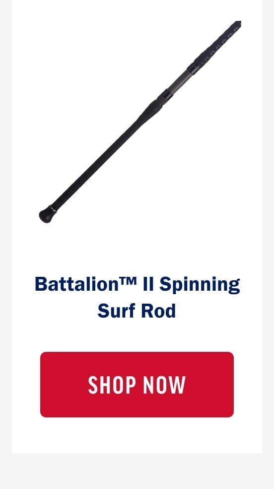 Battalion™ II Spinning Surf Rod