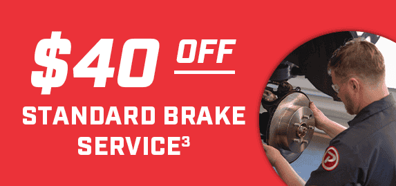 \\$40 Off Standard Brake Service2