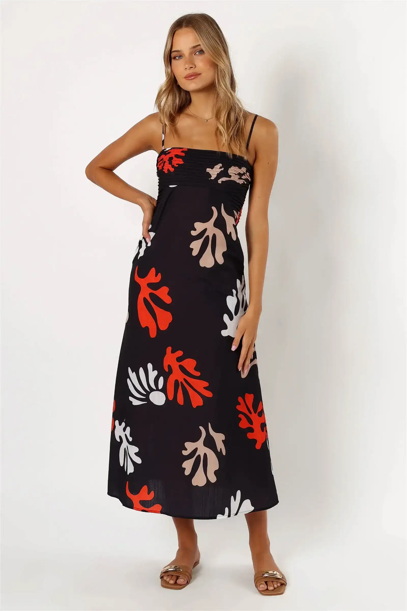 Image of Verrone Maxi Dress - Black