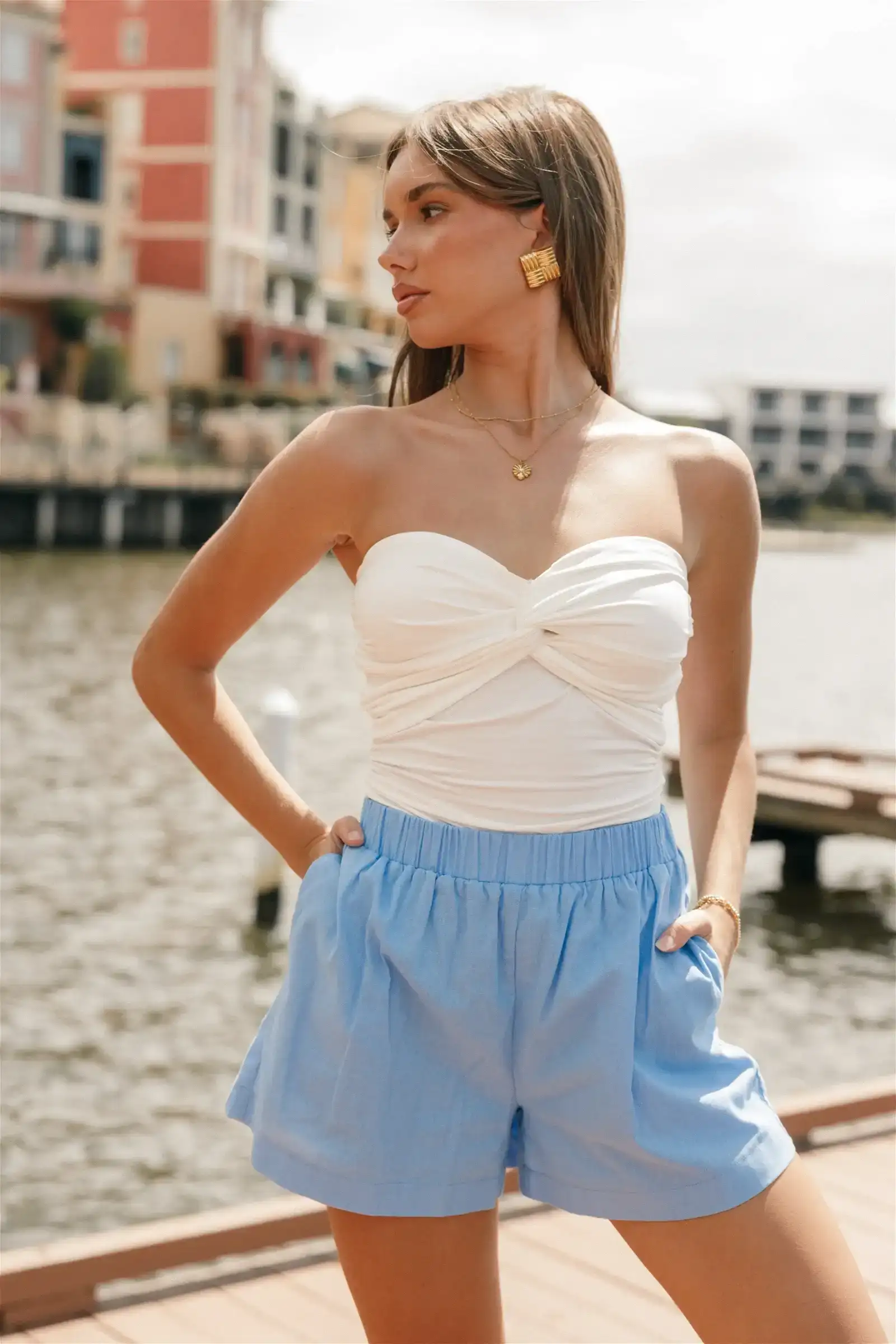 Image of Lyra Shorts - Blue