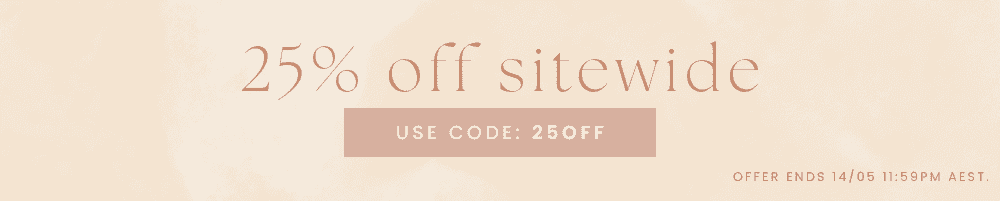 25% off sitewide