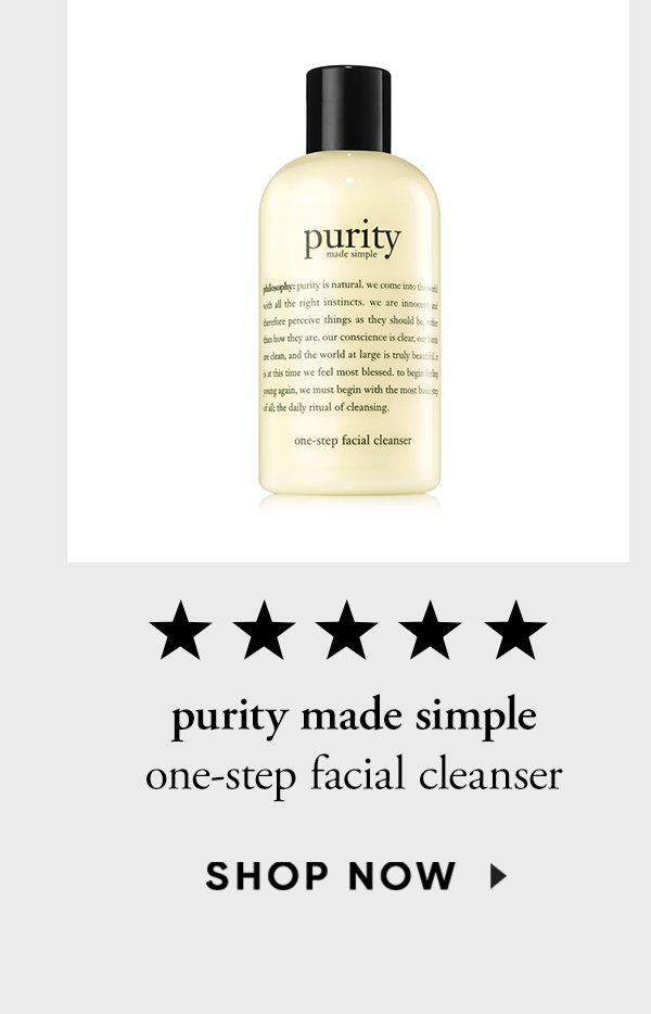 Philosophy Purity Made Simple One-Step Facial Cleanser