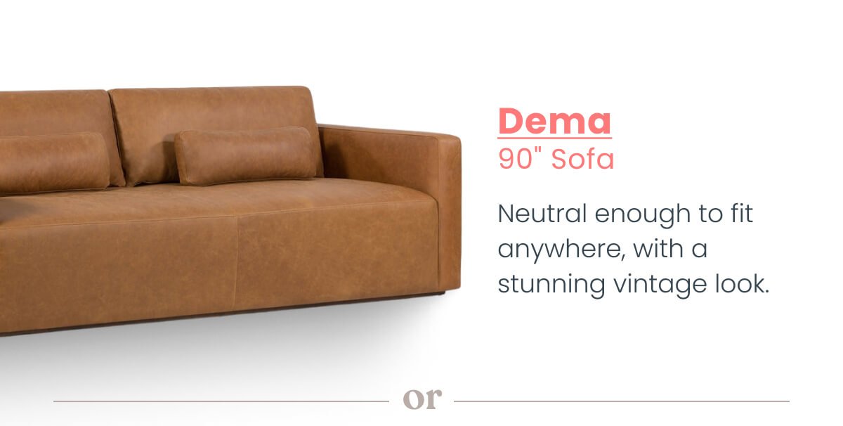 Dema 90" Sofa