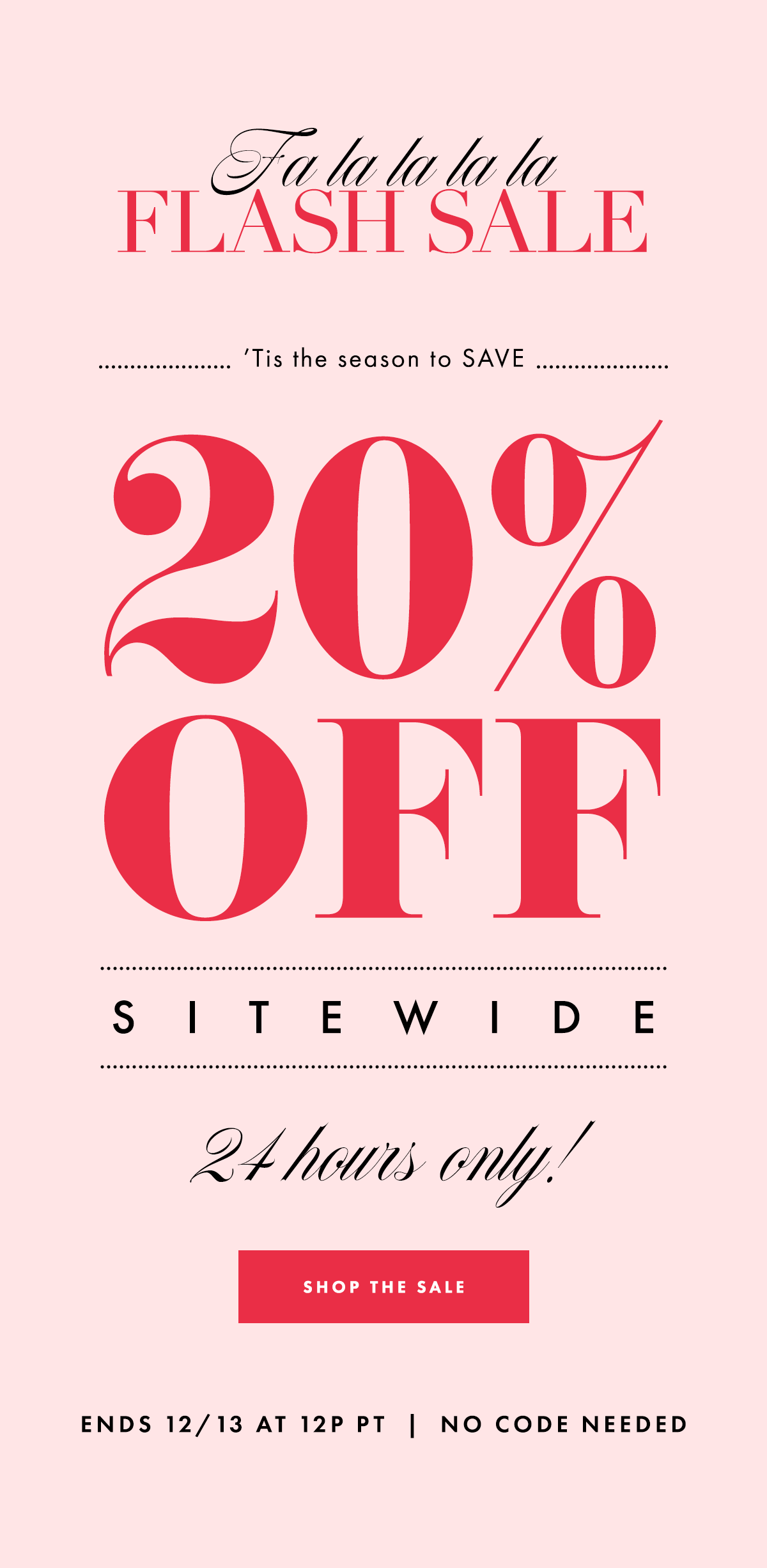 Save 20% OFF | Shop the Sale