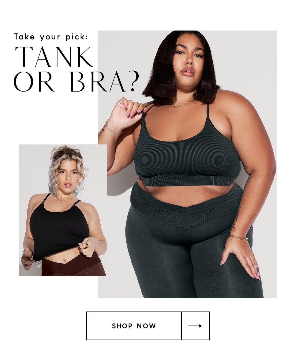Tank or bra?