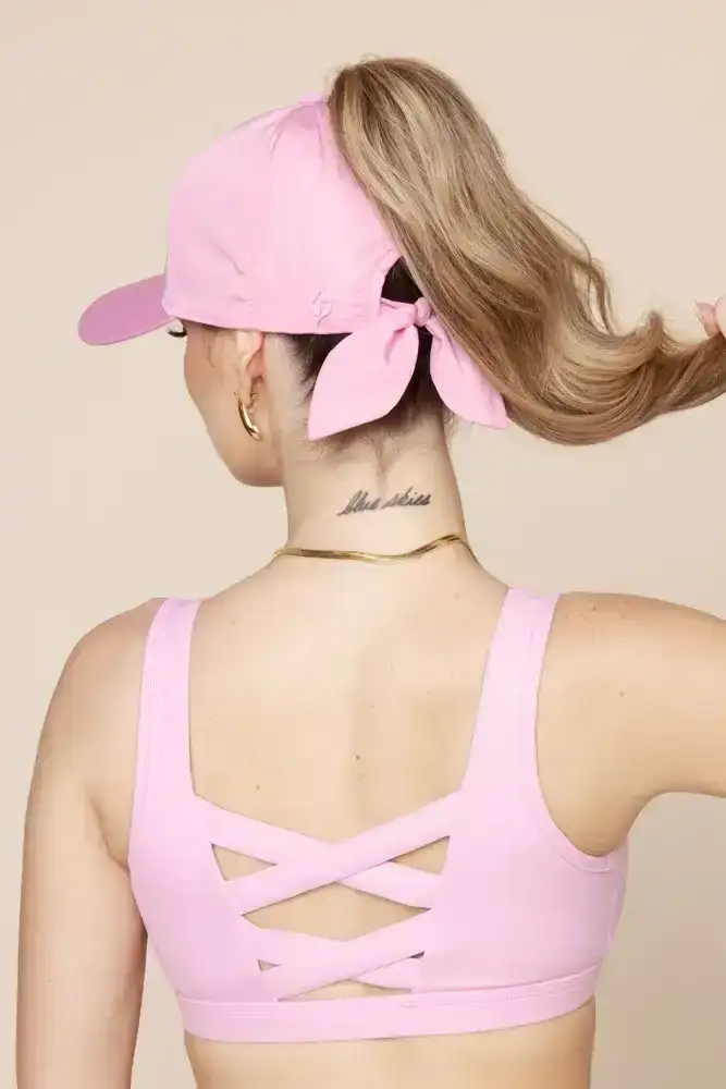 Image of Go with the Bow High Pony Cap