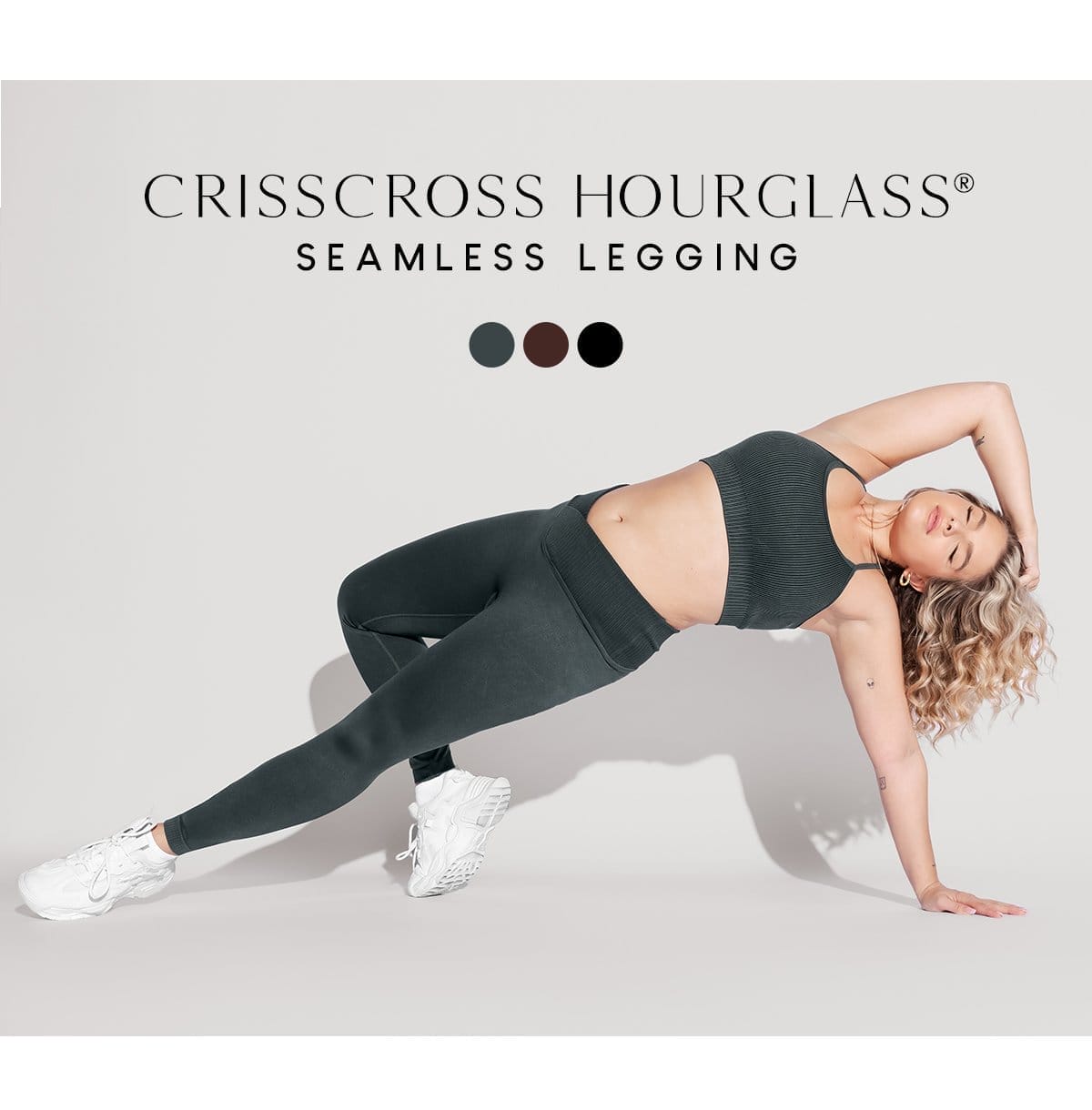 crisscross hourglass legging