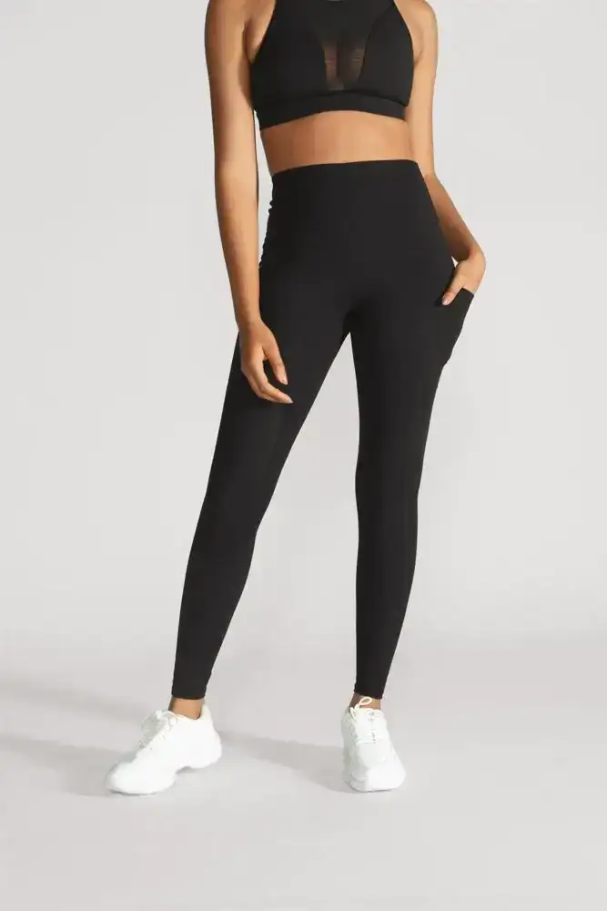 Image of Supersculpt™ Leggings with Pockets (Soft Touch)- Black