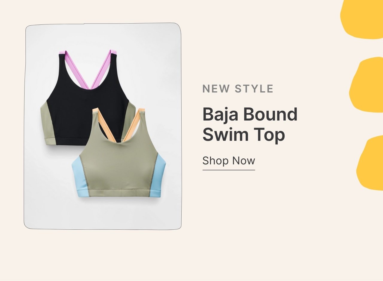 Baja Bound Swim Top