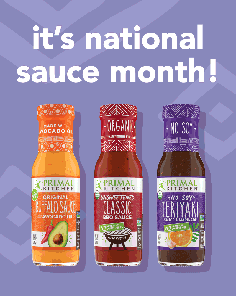 It's National Sauce Month!
