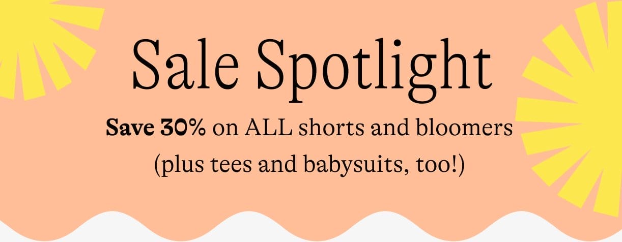 Sale Spotlight: Save 30% on ALL shorts—plus don’t miss all tanks and tees on sale, too!