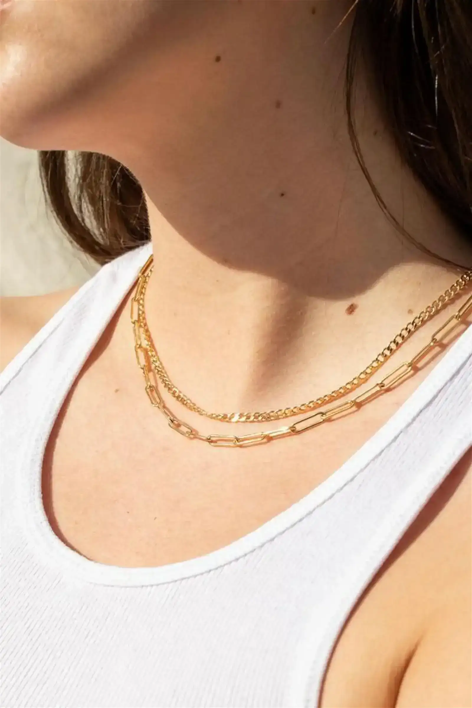 Image of Gold Bossy Necklace