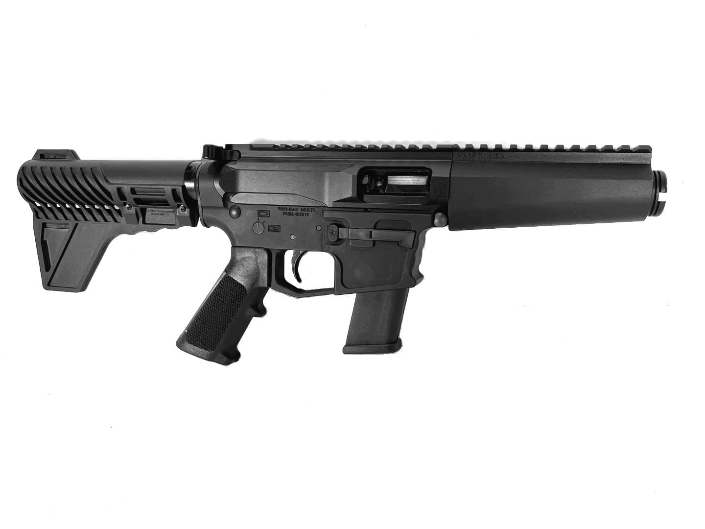 Image of P2A PATRIOT 3" 9mm 1/10 Pistol Caliber Melonite Pistol - MP5 Style