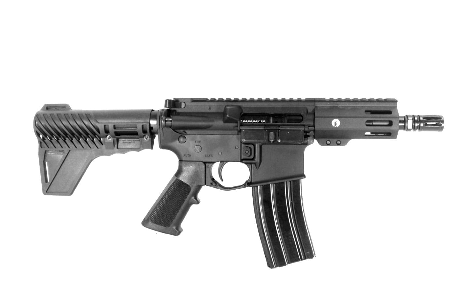 Image of P2A PATRIOT 5" 5.56 NATO 1/5 Micro Length Melonite M-LOK Pistol - Suppressor Ready