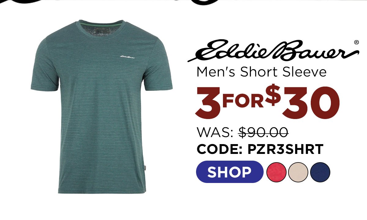 Eddie Bauer Men's Short Sleeve T-Shirt