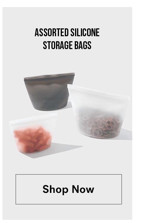 Assorted Silicone Storage Bags