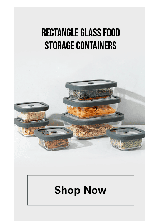 Rectangle Glass Food Storage Containers