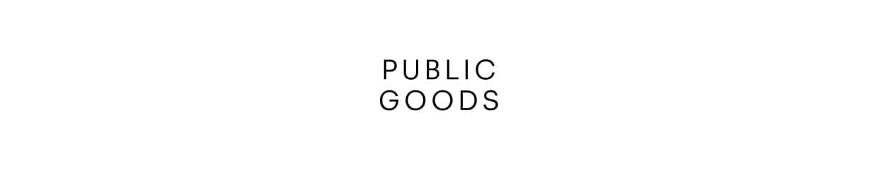 Public Goods logo