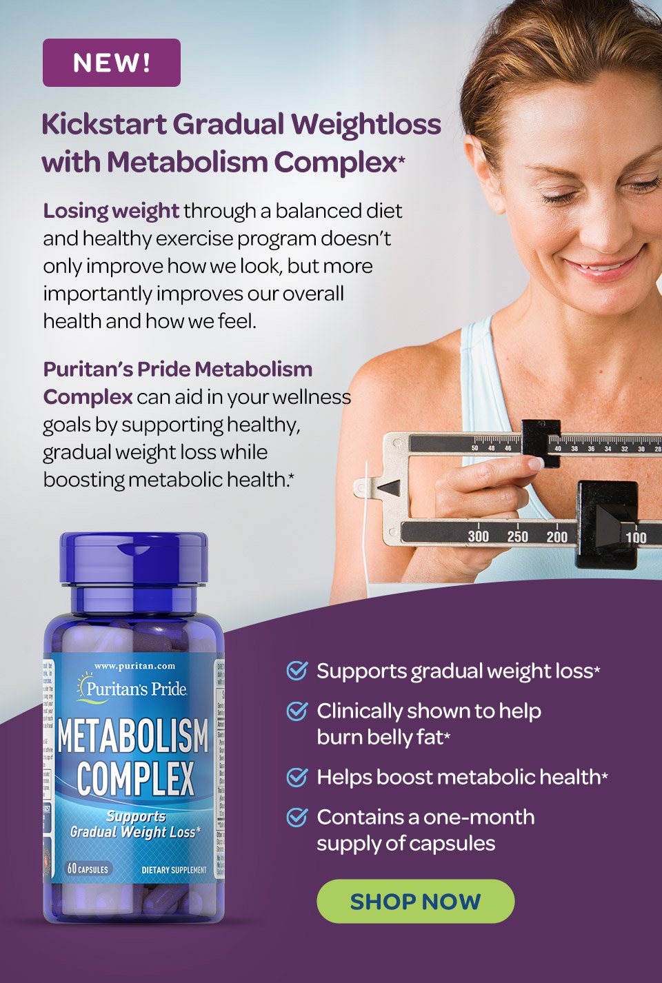 New: Metabolism Complex*. Shop now.