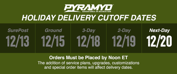 Holiday Delivery Cutoff Dates