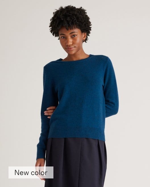 Mongolian Cashmere Crewneck Sweater