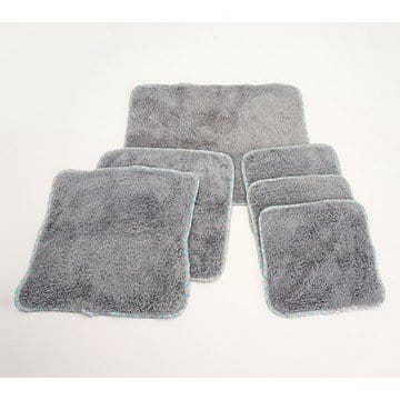 CAMPANELLI 6-pc Multisize Puppy Fur Microfiber Towel Set
