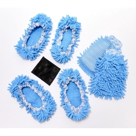 EZClean 6-Piece Footsies and Mittzies Cleaning Set