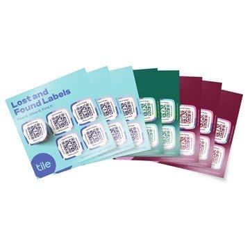 Tile Lost and Found Item Tracker QR Code Labels 40-Count