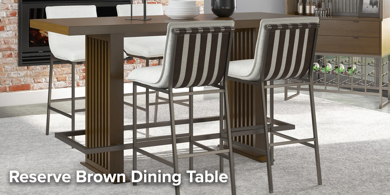 Reserve Brown Dining Table