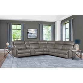 Eclipse Florence Heron 6-Piece Power Reclining Sectional