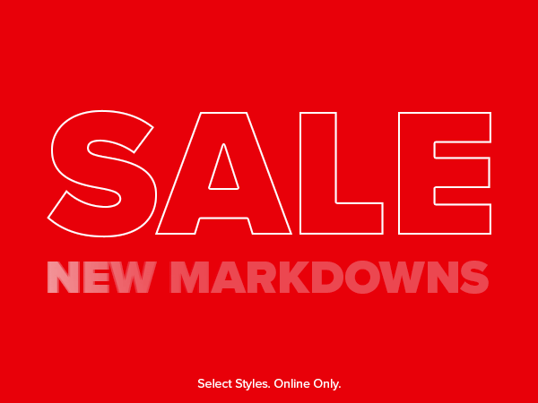 SALE NEW MARKDOWNS