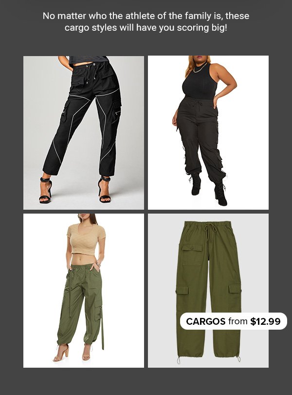 CARGOS from \\$12.99