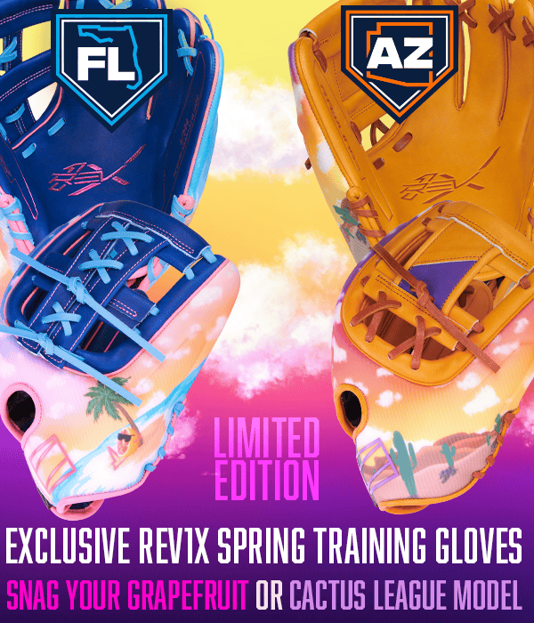 Get an Exclusive New REV1X Spring Training Glove Now