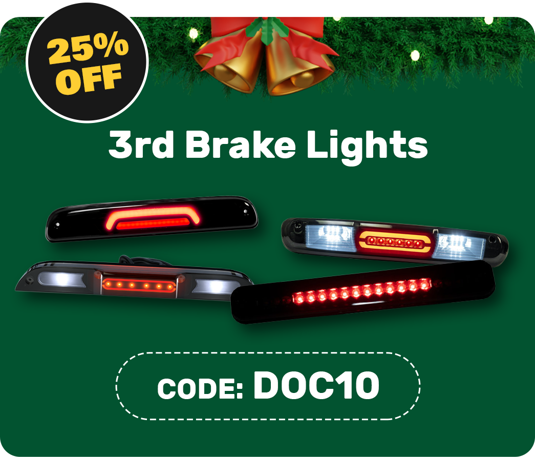 3rd Brake Lights - 25% OFF // code: DOC10