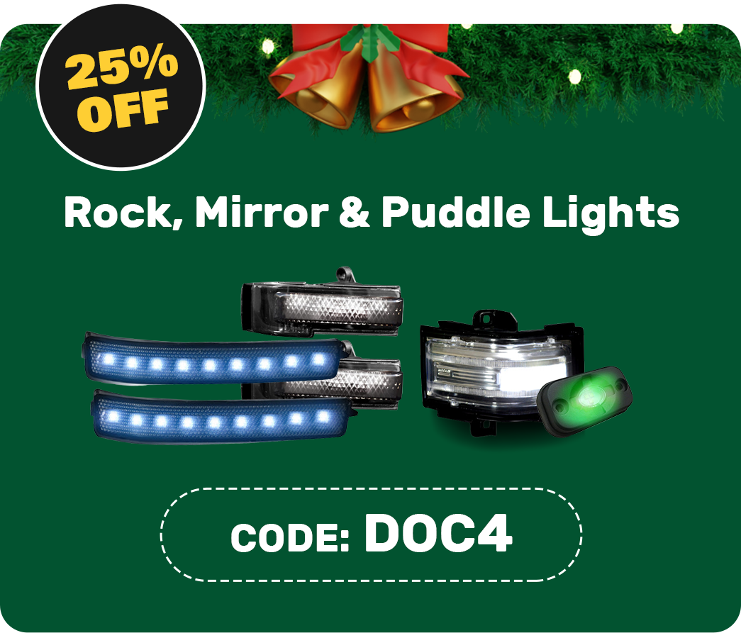 Rock, Mirror & Puddle Lights - 25% OFF // code: DOC4
