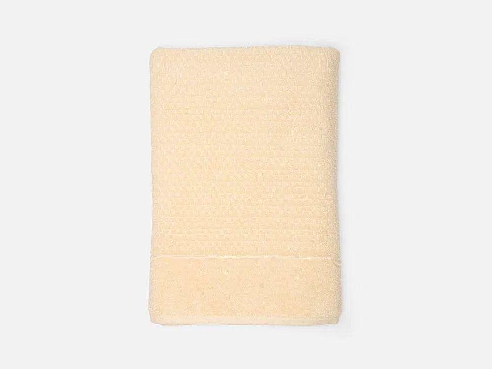 Image of Cotton Spa Bath Sheet - Gold