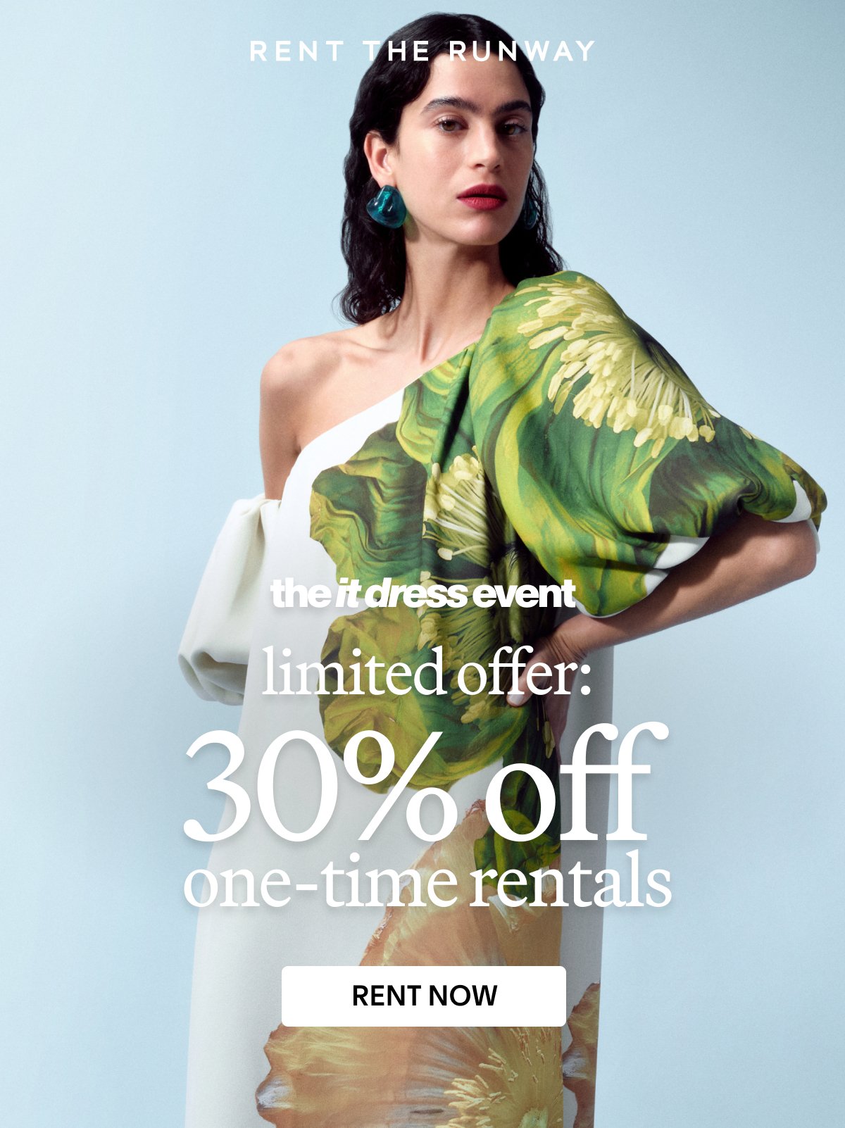 Limited time offer: 30% one-time rentals