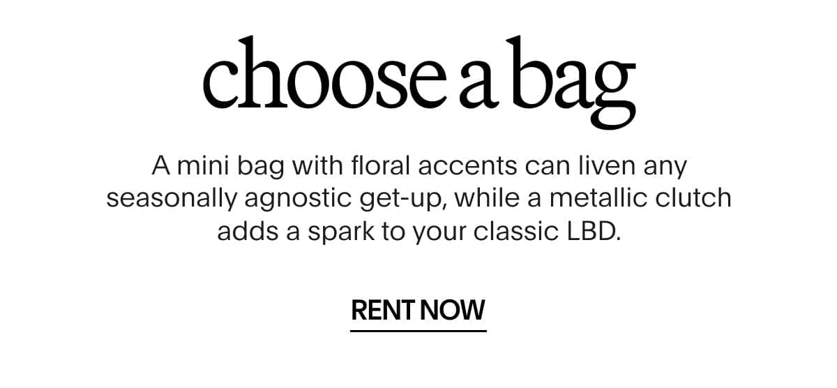 Choose a bag