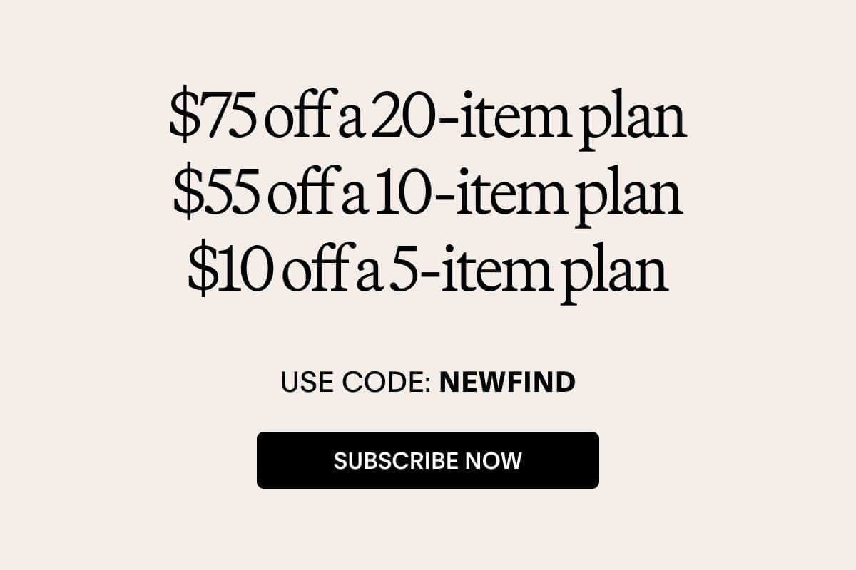 Save up to \\$75 with code NEWFIND