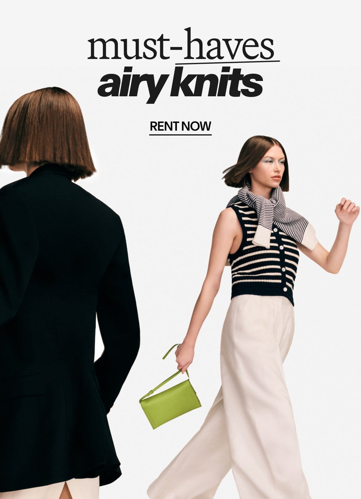 Must haves: airy knits | RENT NOW