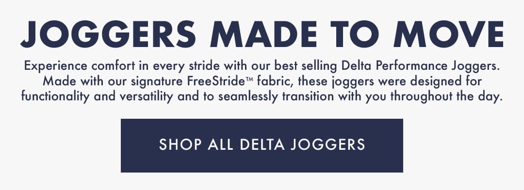 Shop All Delta Performance Joggers