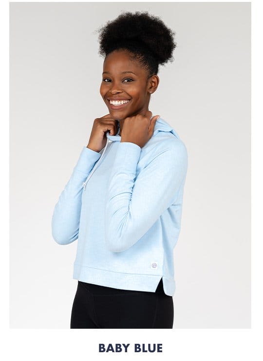 Baby Blue | Tempo Performance Hoodie