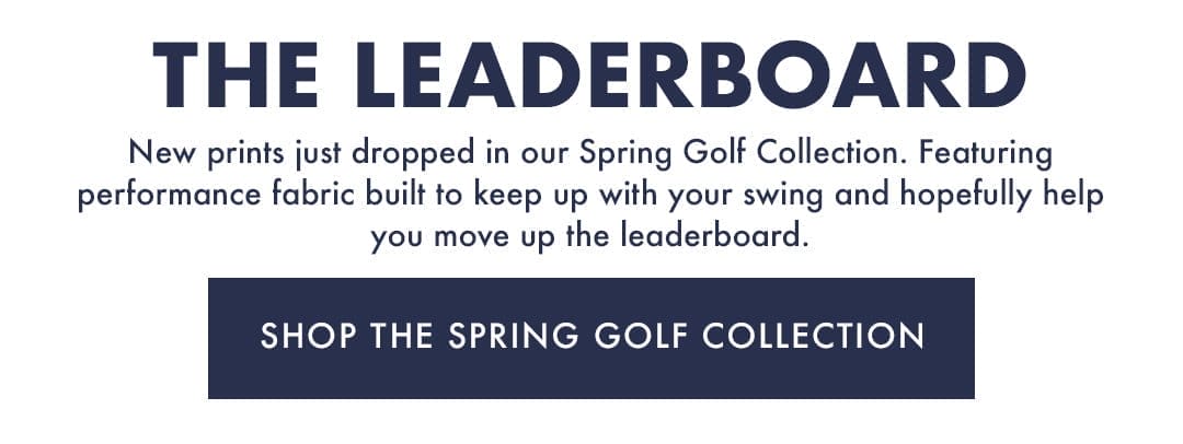Shop All | Shop The Spring Golf Collection