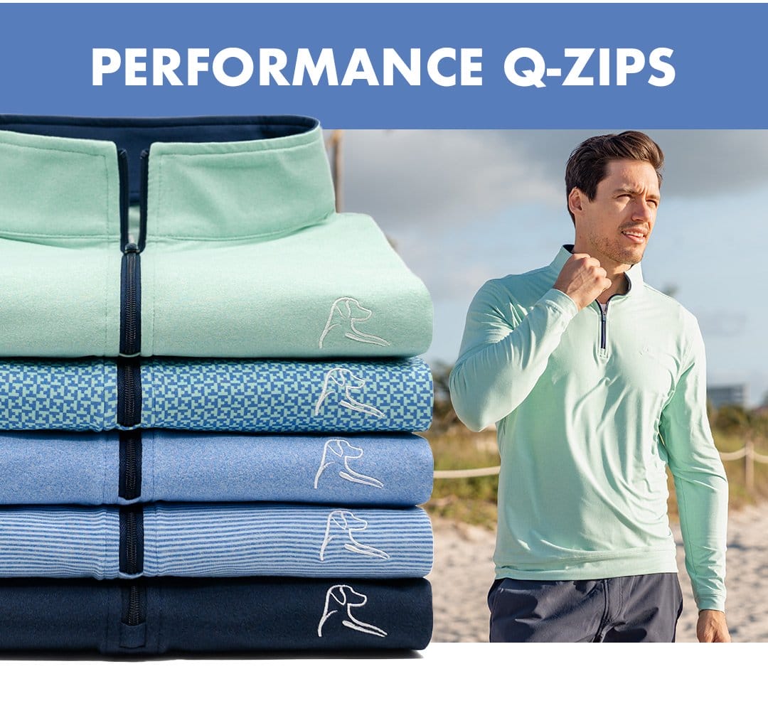 Performance Q-Zips | Shop All