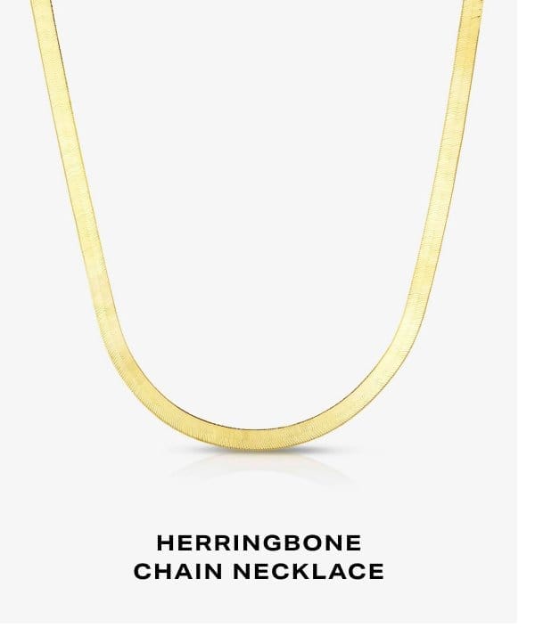 Herringbone Chain Necklace