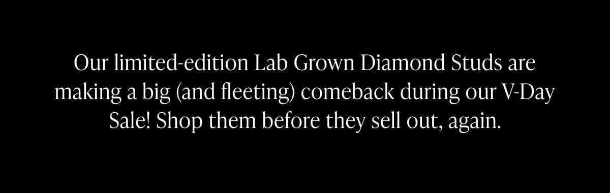 Lab Grown Diamond Studs