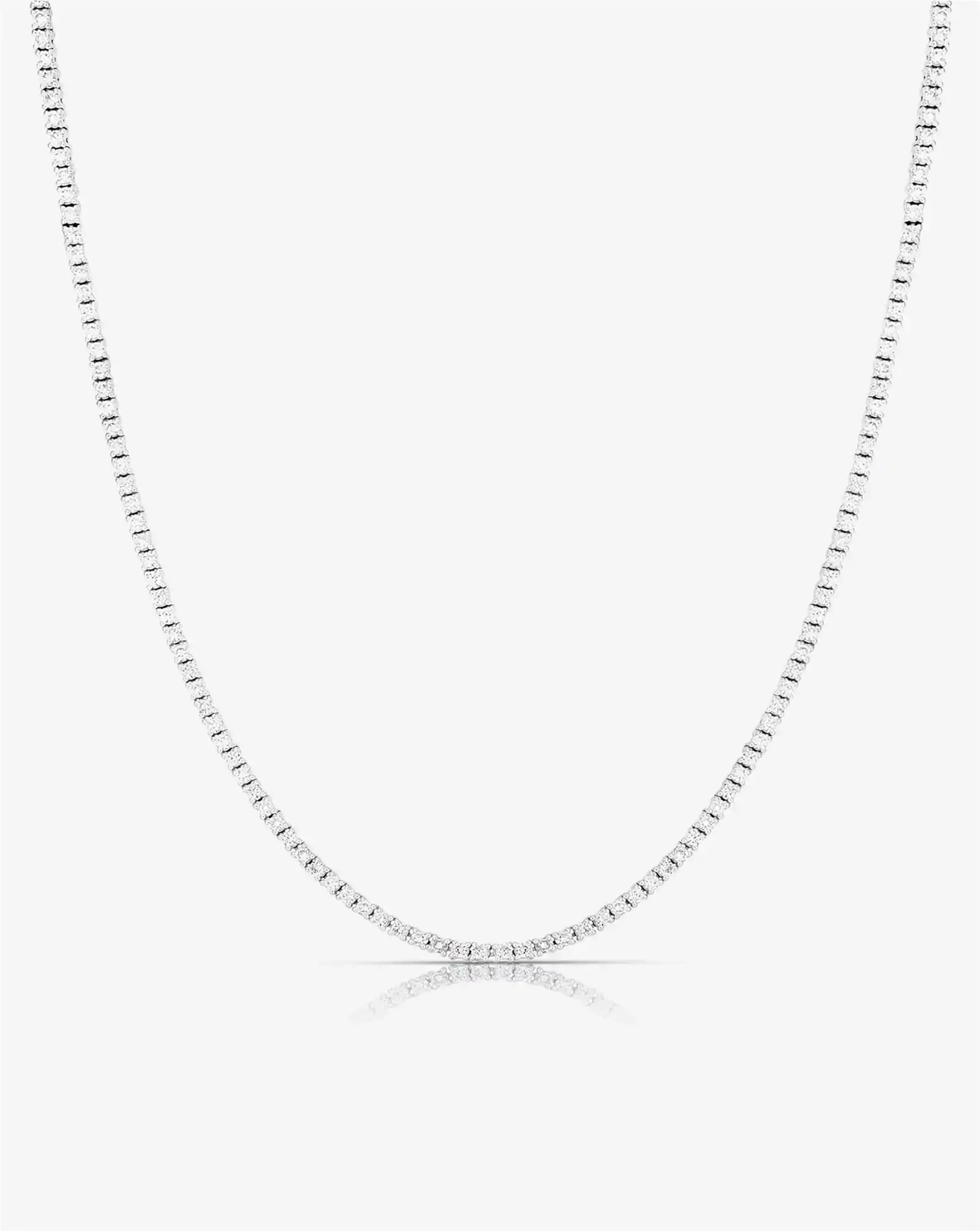 Image of Classic Diamond Tennis Necklace