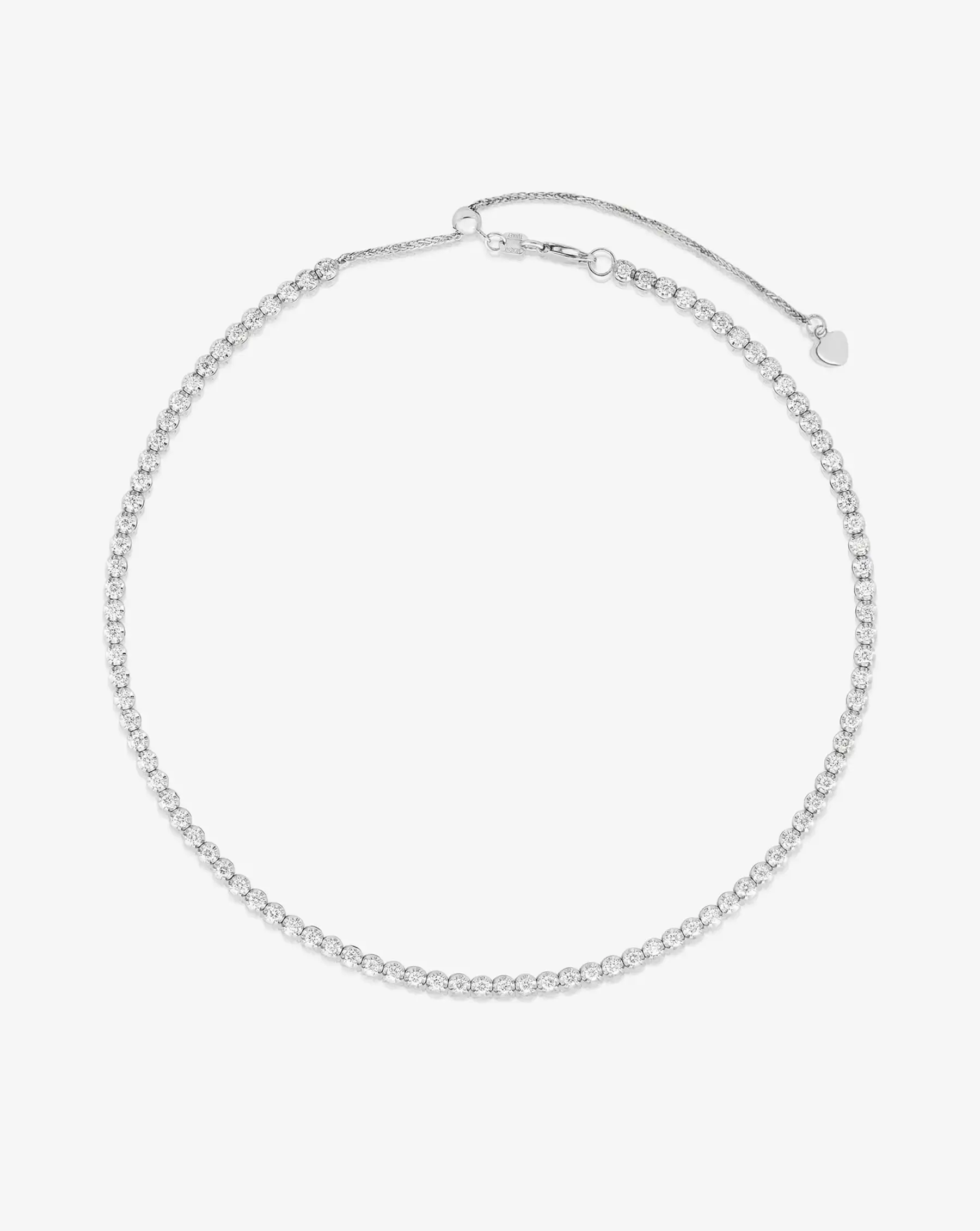 Image of Multiway Tennis Necklace + Double Wrap Bracelet