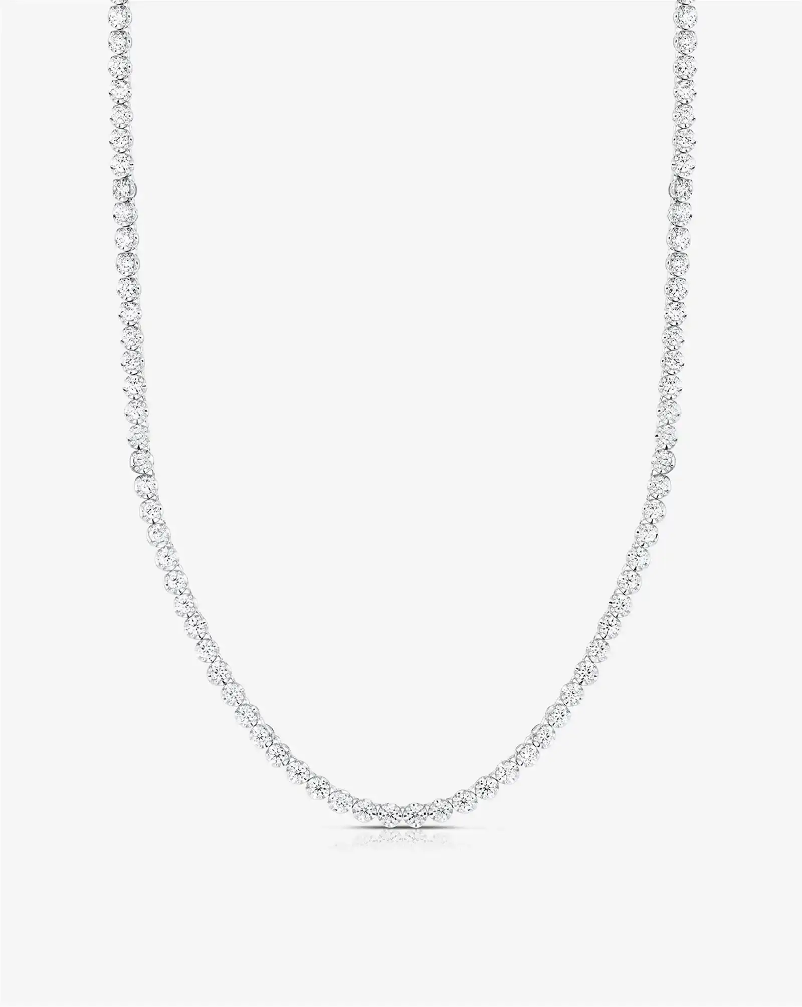 Image of Luxe Diamond Tennis Necklace