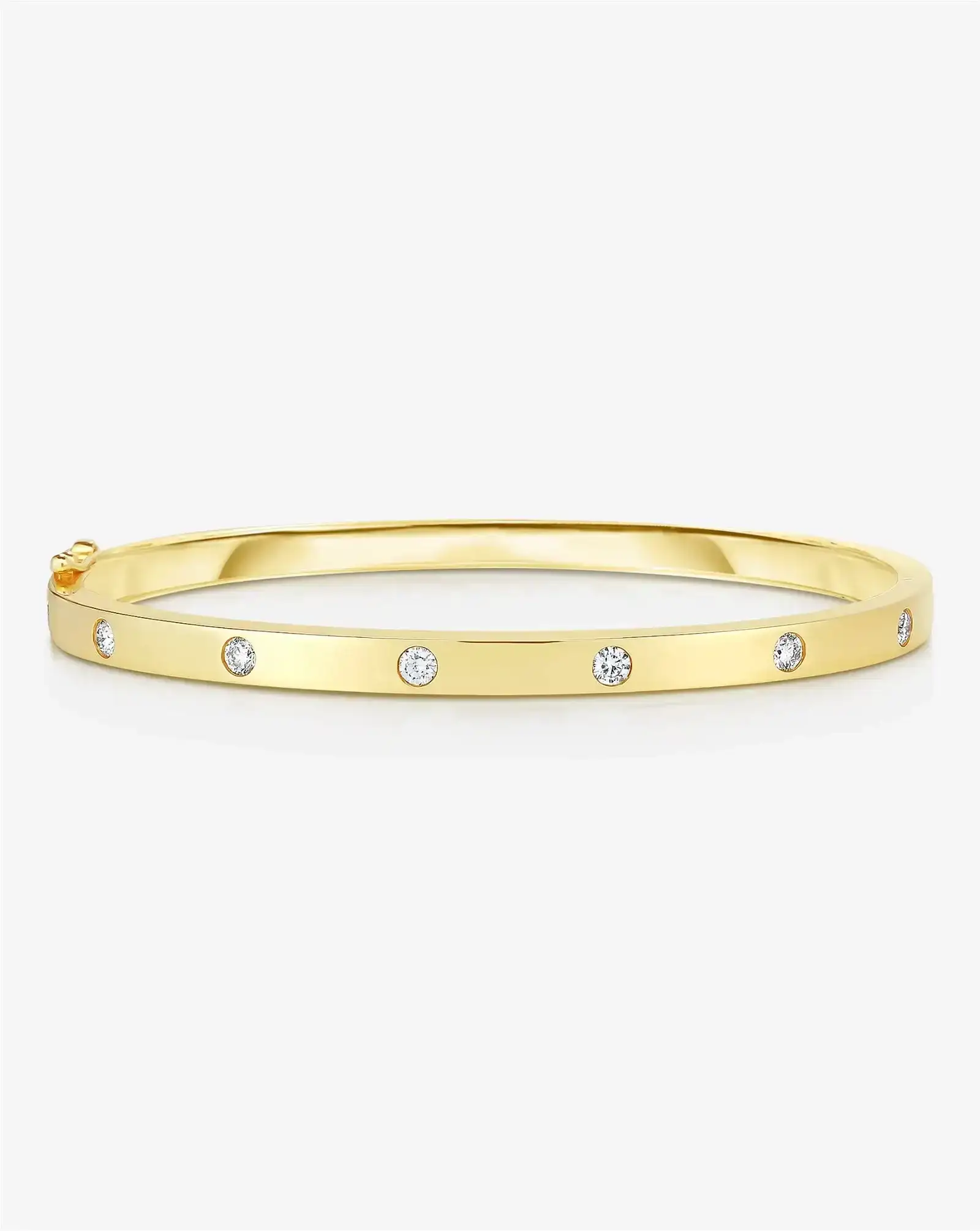 Image of Inlay Diamond Bangle